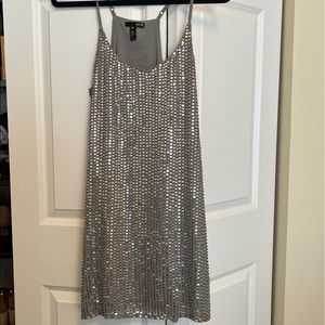 Silver Aqua Dress